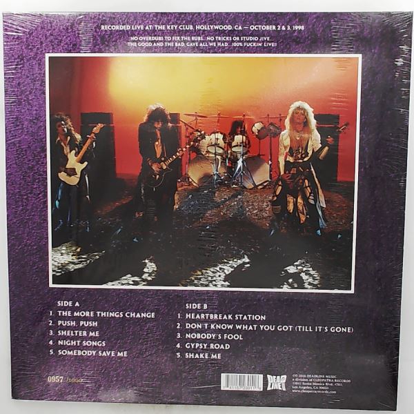 Cinderella — Live At The Key Club