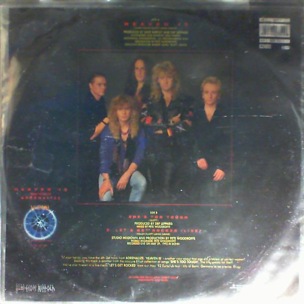 Def Leppard — Heaven Is / She's Too Tough / Let's Get Rocked (Live)