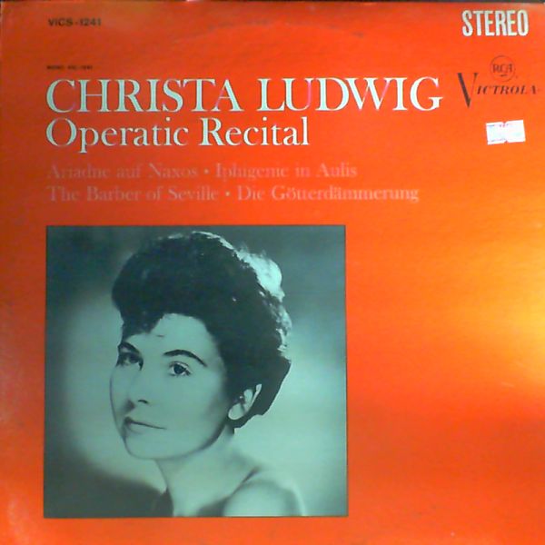 Ludwig Christa — Operatic recital