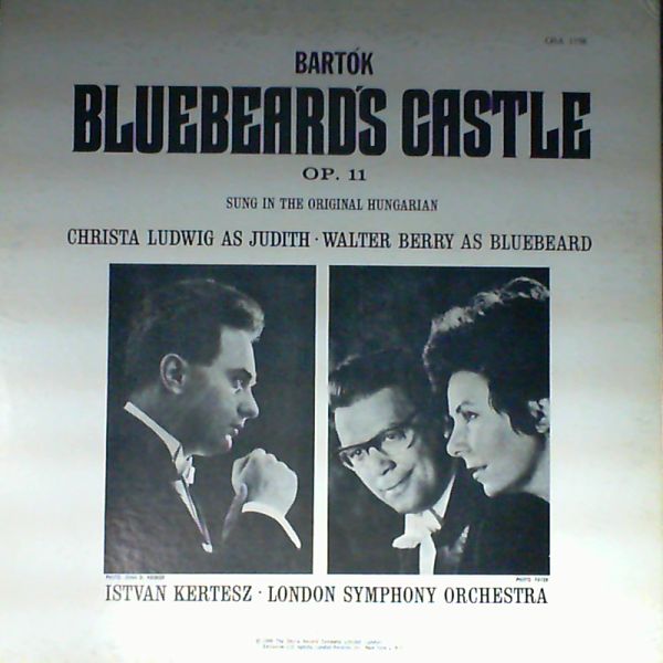Ludwig Christa/Berry Walter — Bartok - Bluebeard's Castle