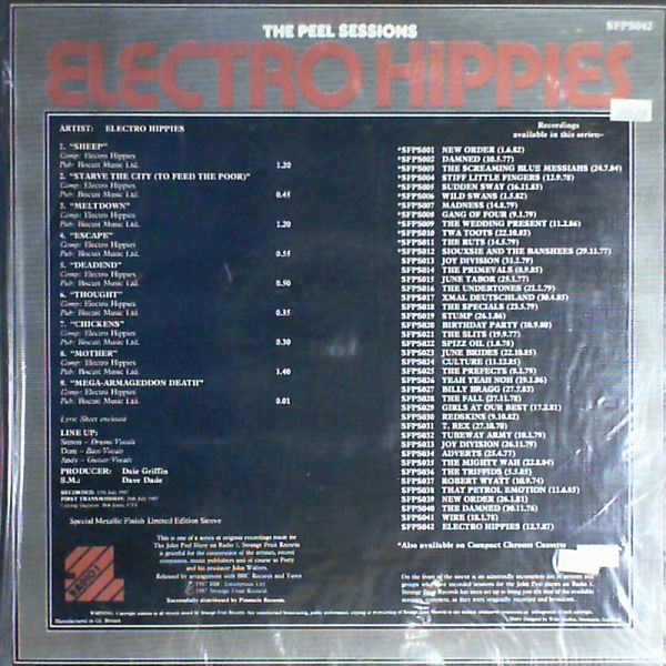 Electro Hippies — Peel Sessions