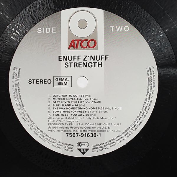 Enuff Znuff (Enuff Z'nuff) — Strength