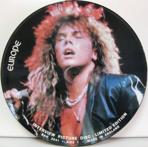 Europe — Interview Picture Disc