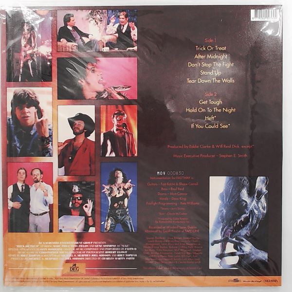 Fastway — Trick Or Treat (Original Motion Picture Soundtrack)