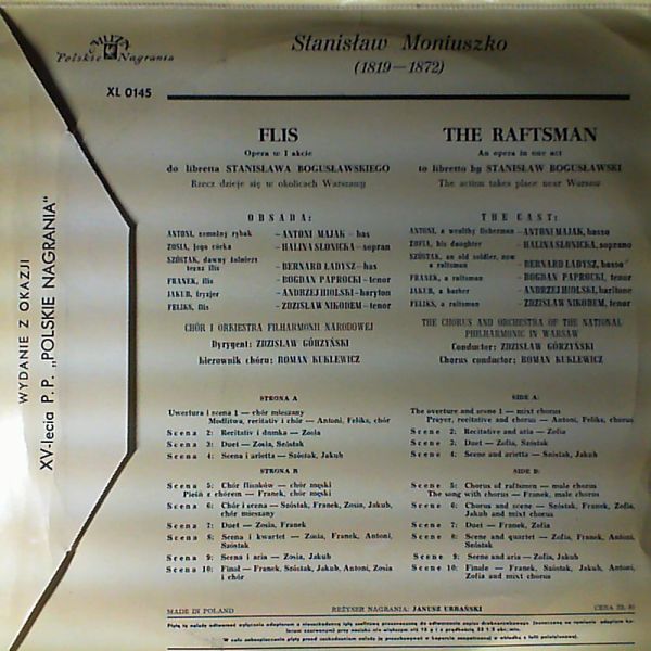 Majak Antoni — Stanislav Moniuszko. Opera in 1 akcie