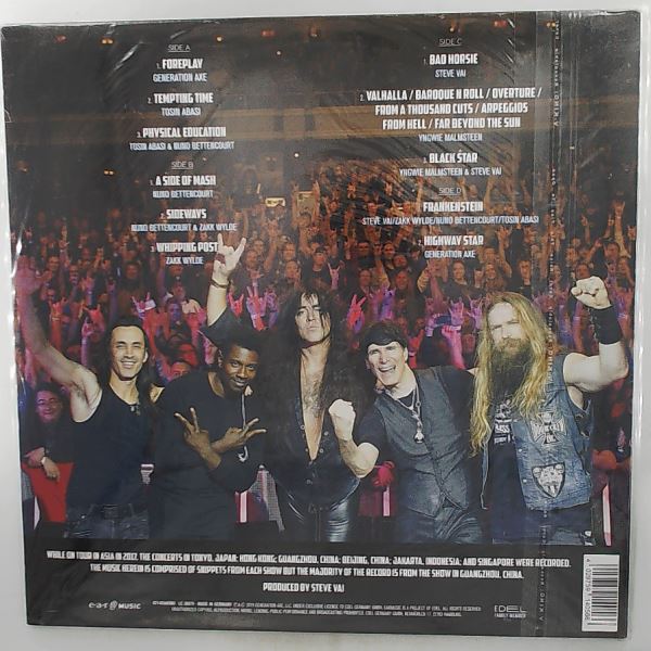 Generation Axe (Bettencourt Nuno, Vai Steve, Abasi Tosin, Malmsteen Yngwie, Wylde Zakk) — Guitars That Destroyed The World: Live In China