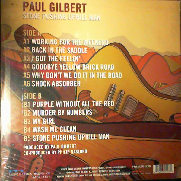 Gilbert Paul (Mr.Big, Raser X) — Stone Pushing Uphill Man