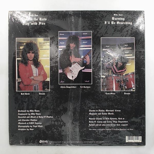 Impellitteri — Same (Lost In The Rain / Play With Fire / Burning / I'll Be Searching)
