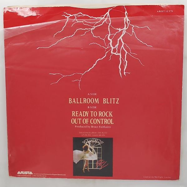 Krokus — Ballroom Blitz / Ready To Rock / Out Of Control