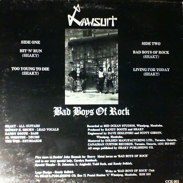 Lawsuit — Bad Boys Of Rock