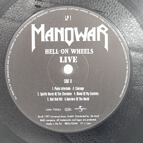 Manowar — Hell On Wheels (Live)