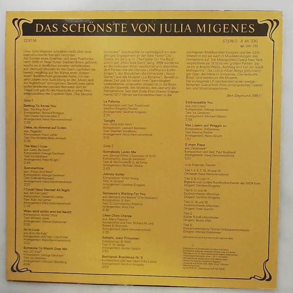 Migenes Julia — Das Schonste Von Migenes Julia