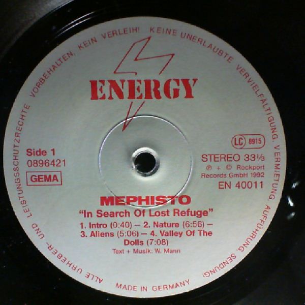 Mephisto — In Search Of Lost Refuge