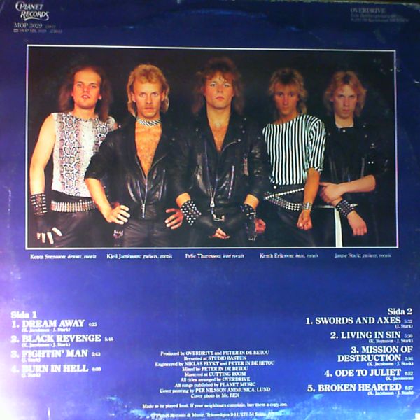 Overdrivers — Swords And Axes