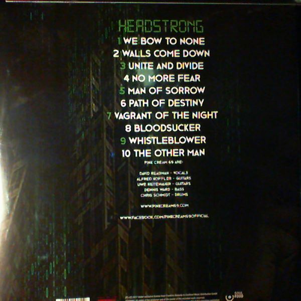 Pink Cream 69 (Deris Andi - Helloween) — Headstrong