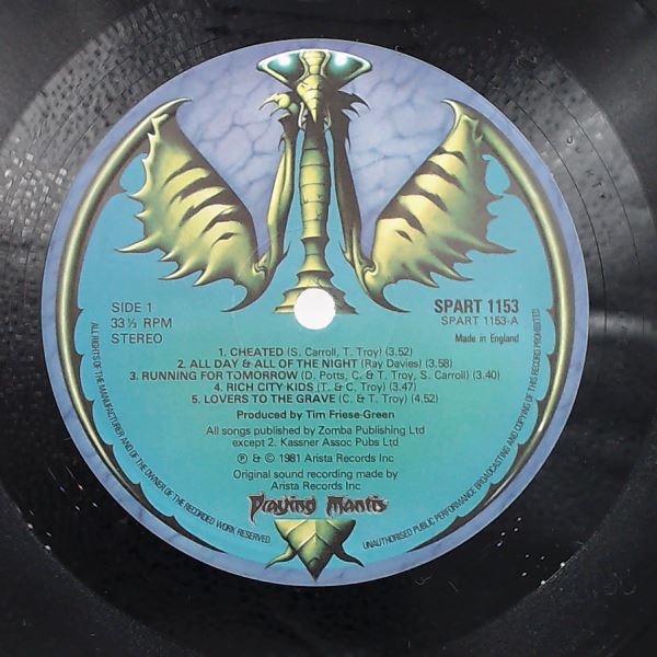 Praying Mantis — Time Tells No Lies