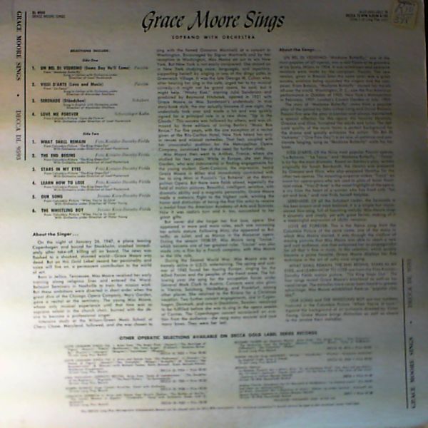 Moore Grace — Moore Grace (Un bel di verdemo. What shall remain.)