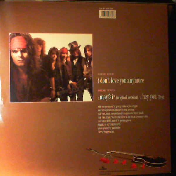 Quireboys — I Don't Love You Anymore / Mayfair (Original Version) / Hey You (Live)