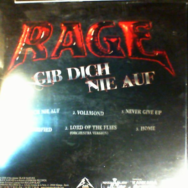 Rage — Gib Dich Nie Auf