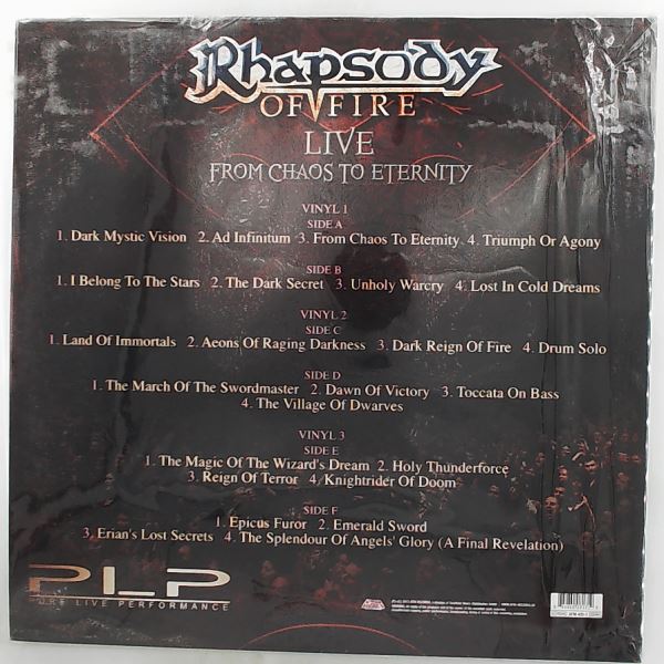Rhapsody Of Fire — Live - From Chaos To Eternity