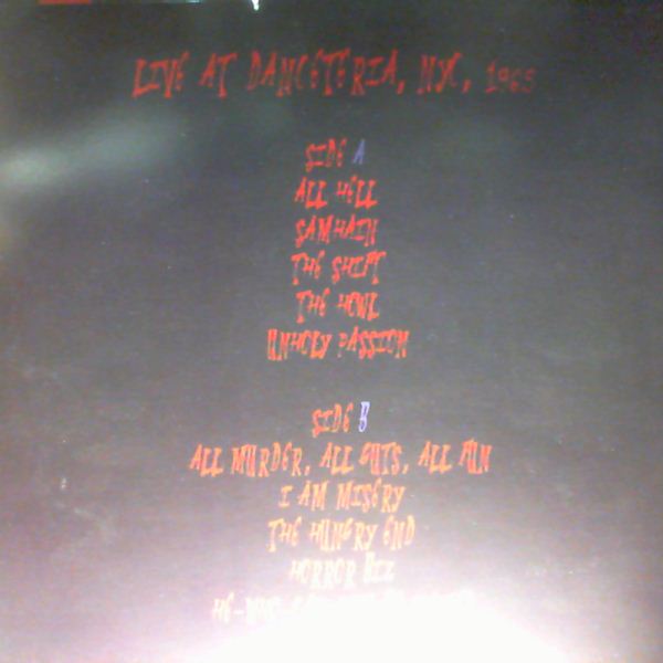 Samhain (Danzig) — Live At Danceteria, NYC, 1985