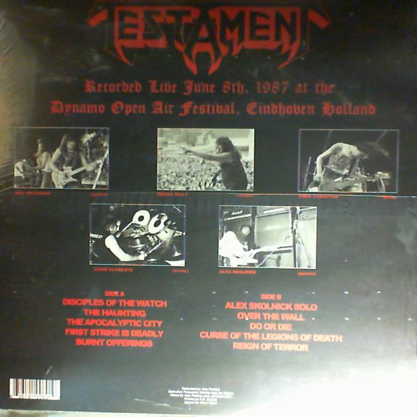 Testament — Live At Eindhoven '87
