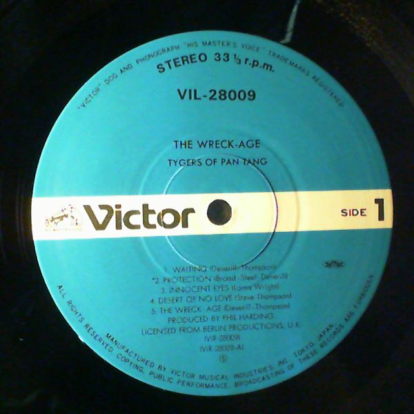 Tygers Of Pan Tang — Wreck-Age