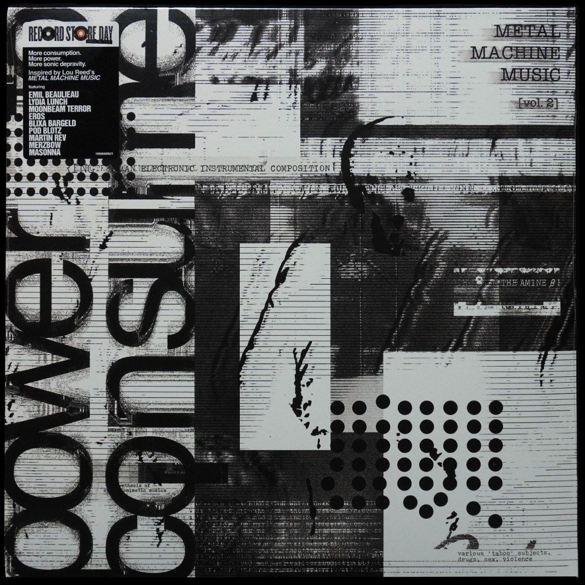 V/A — Metal Machine Music: Power To Consume [Vol. 2]