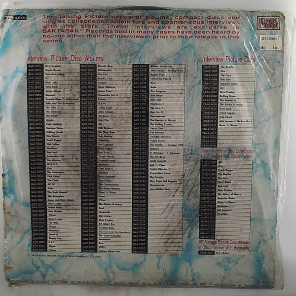 WASP (W.A.S.P.) — Interview Picture Disc