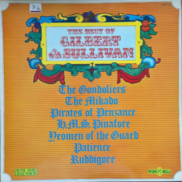 Gilbert & Sullivan — The Best Of Gilbert And Sullivan