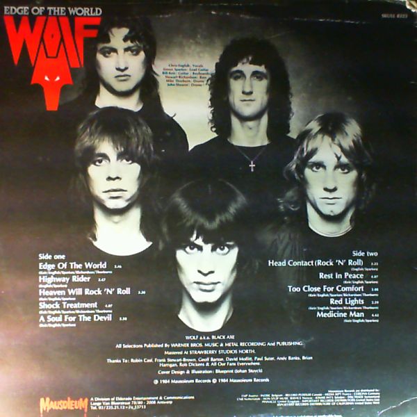 Wolf — Edge Of The World