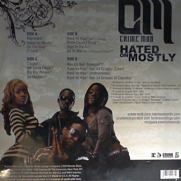 Crime Mob — Hated On Mostly