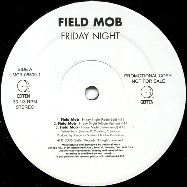 Field Mob — Friday Night - My Wheels
