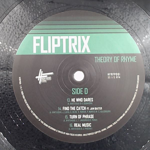 Fliptrix — Theory Of Rhyme
