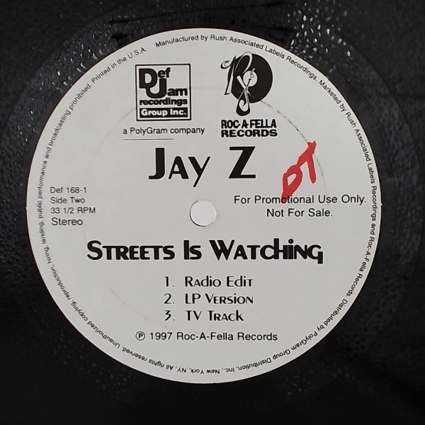 Jay-Z (Jay Hova, Jay J, Jay Z, Jay Zee) — Sunshine / Streets Is Watching