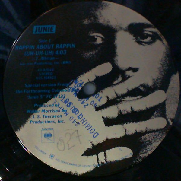 Junie — Rappin about rappin/Victim of love