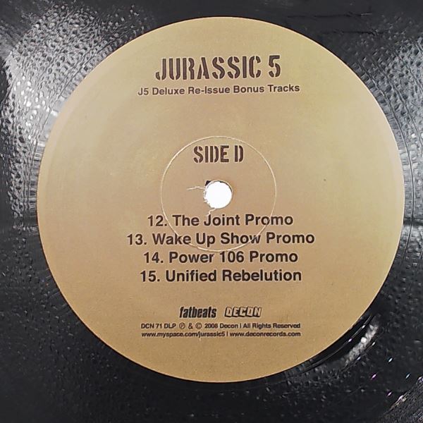 Jurassic 5 — J5 Deluxe Re-Issue Bonus Tracks