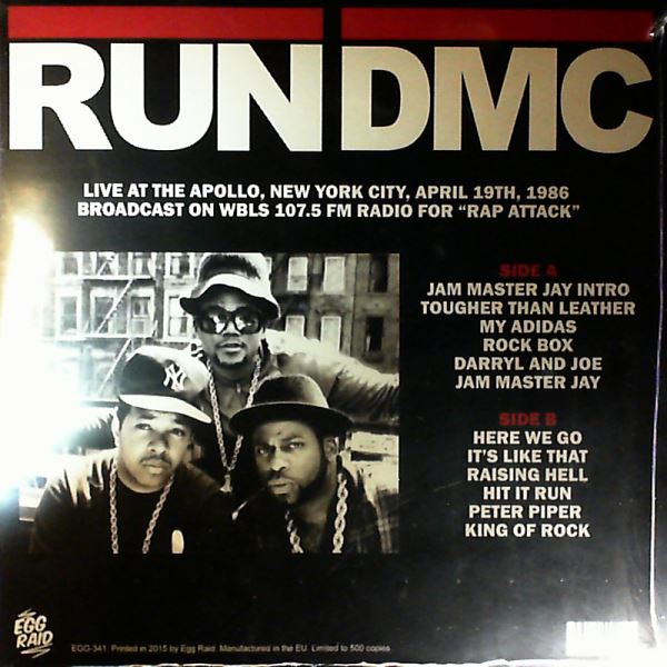 Run DMC (Run-D.M.C.) — Live At The Apollo