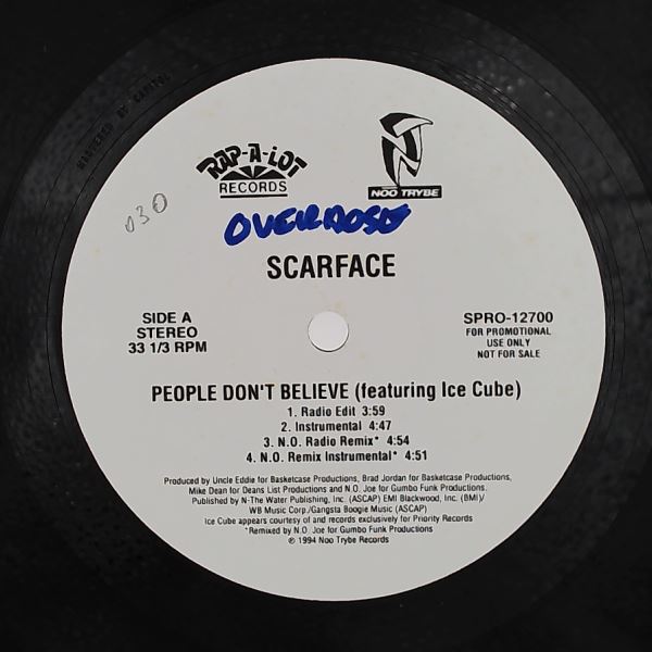 Scarface — People Don't Believe / Mind Playin' Tricks 94