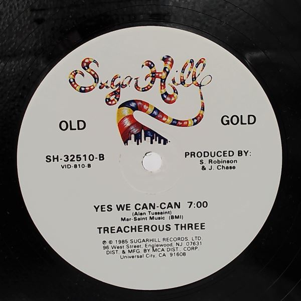 Treacherous Three — Break Dance - Electric Boogie / Yes We Can-Can
