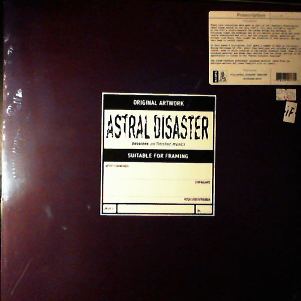 Coil — Astral Disaster Sessions Un/Finished Musics