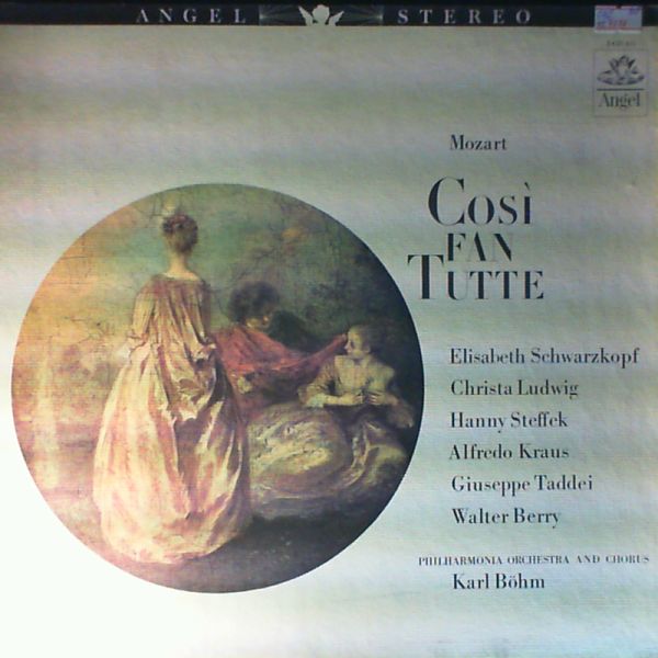 Philarmonia Orchestra and Chorus (cond. Bohm K.) — Mozart W. - "Cosi Fan Tutte"