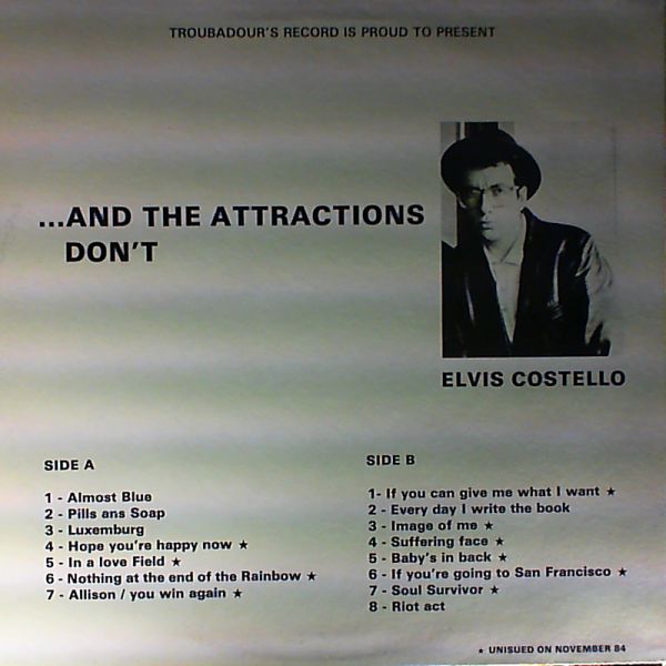 Costello Elvis — Goes To Paris
