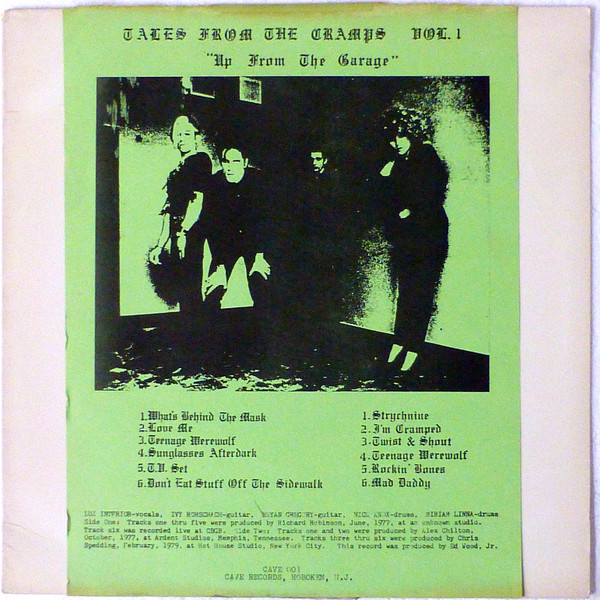 Cramps — Tales From The Cramps Vol. 1