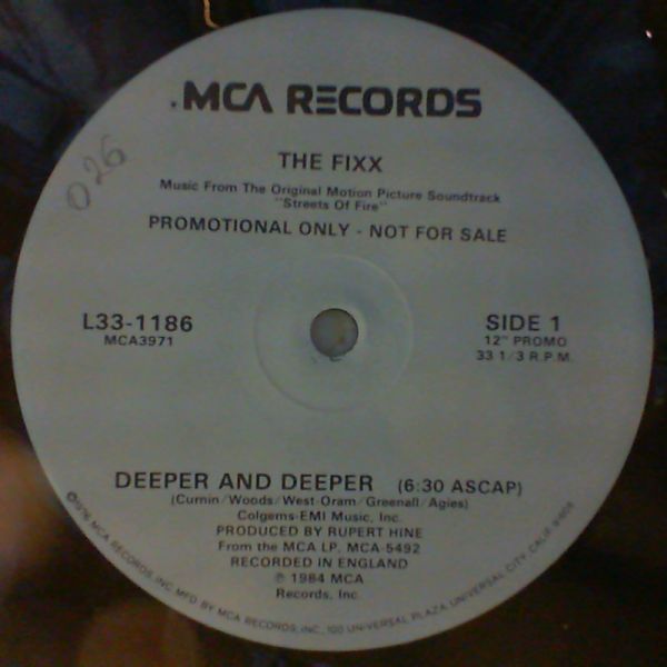 Fixx — Deeper And Deeper