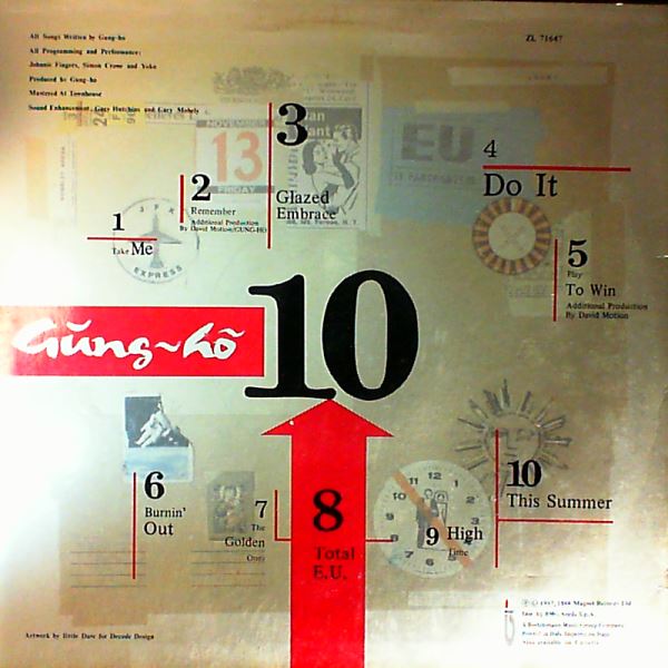 Gung-Ho (Crowe Simon, Fingers Johnnie - Boomtown Rats) — 10