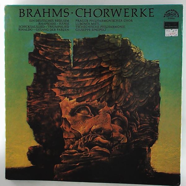 Prager Philharmonischer Chor/Matl Lubomir/Tschechische Philharmonie/Sinopoli Giuseppe — Brahms - Chorwerke: Ein Deutsches Requiem / Triumphlied / Rinaldo / Nanie / Schicksalslied / Rhapsodie / Gesang Der Parzen