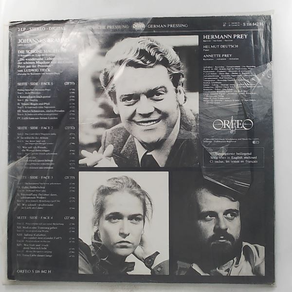 Prey Hermann — Brahms - Die Schone Magelone