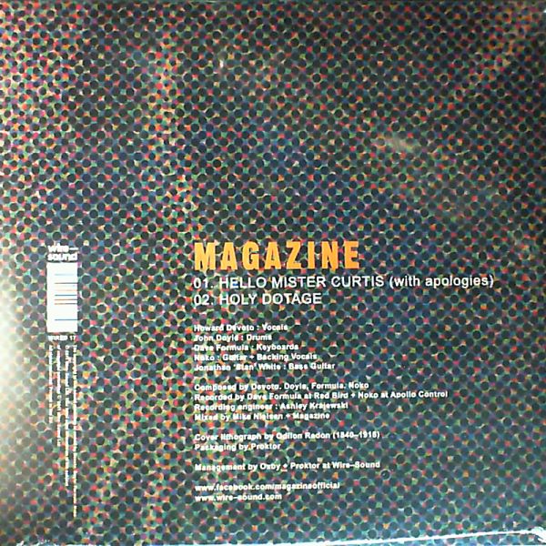 Magazine — Hello, Mister Curtis (with apologies)