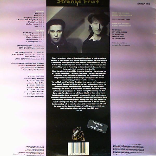 Microdisney — Peel Sessions